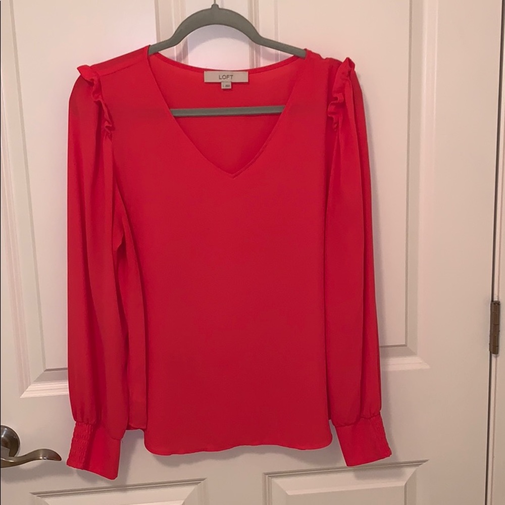 Pink blouse